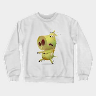 Zombie pig Crewneck Sweatshirt